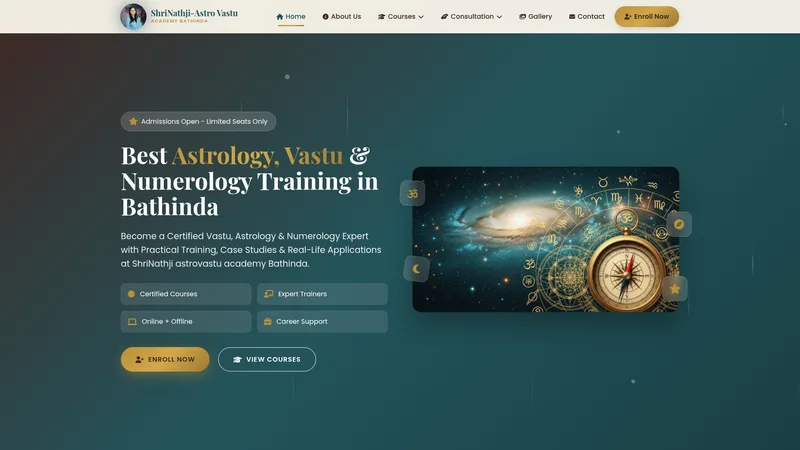 Astrovastuacademy — Astrologer / Academy