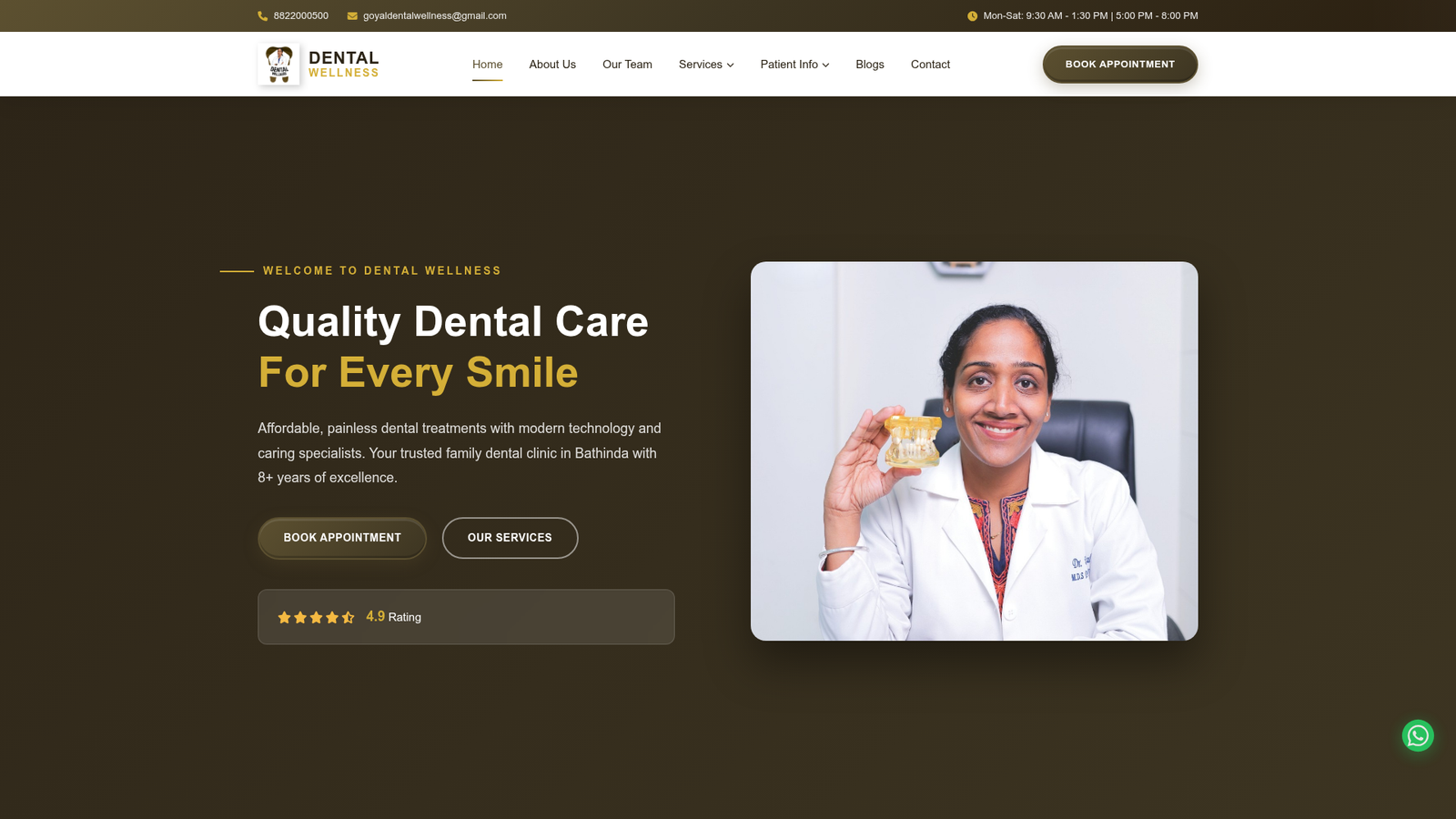 Bestdentistbathinda — Dental Wellness Bathinda