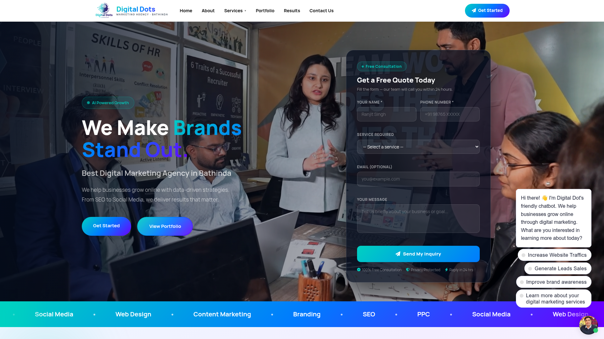Digital Dots — Marketing Agency Bathinda
