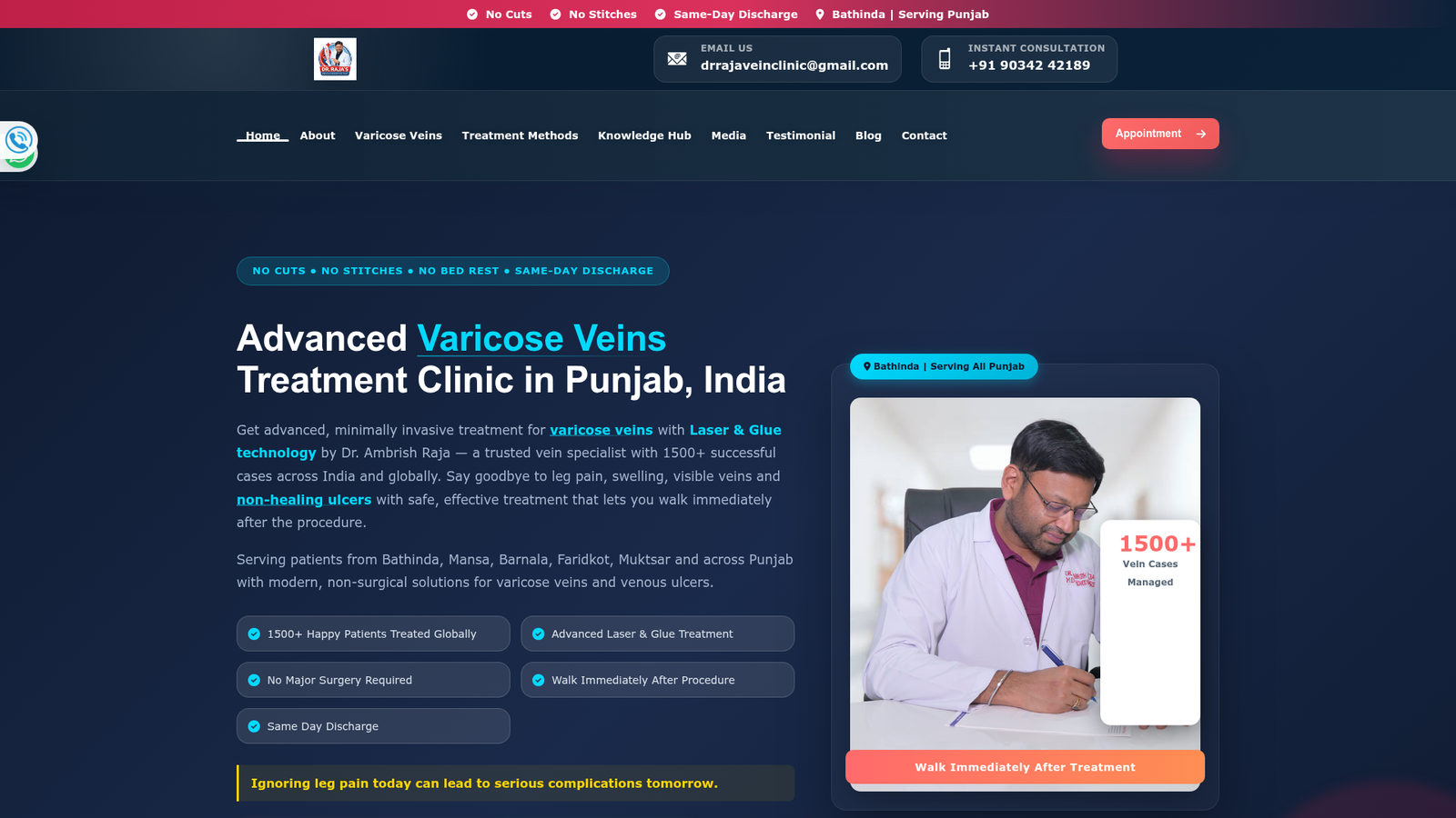 Drrajaveinsclinic — Hospital
