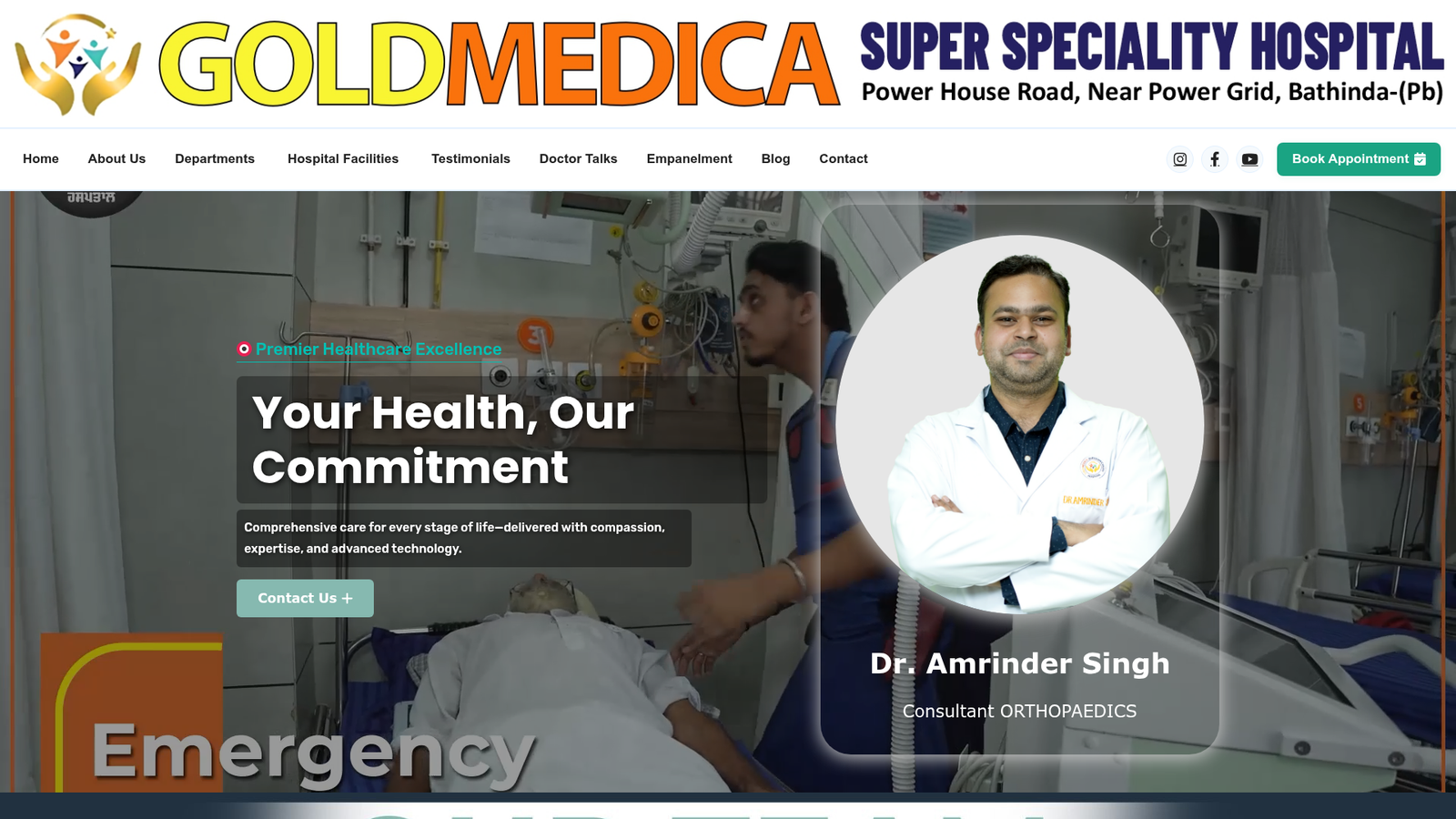 Goldmedicahospital — Hospital
