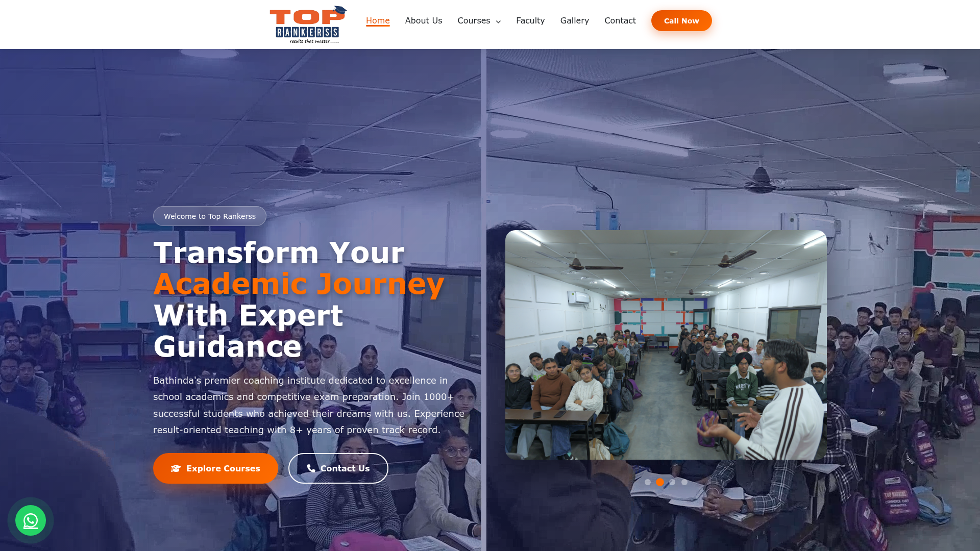 Top Rankerss — Coaching Institute Bathinda