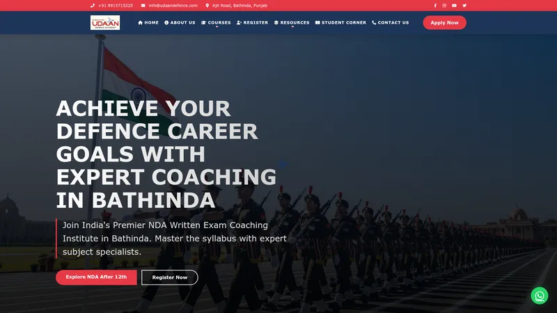 Udaandefenceacademy — Udaan Institute Academy