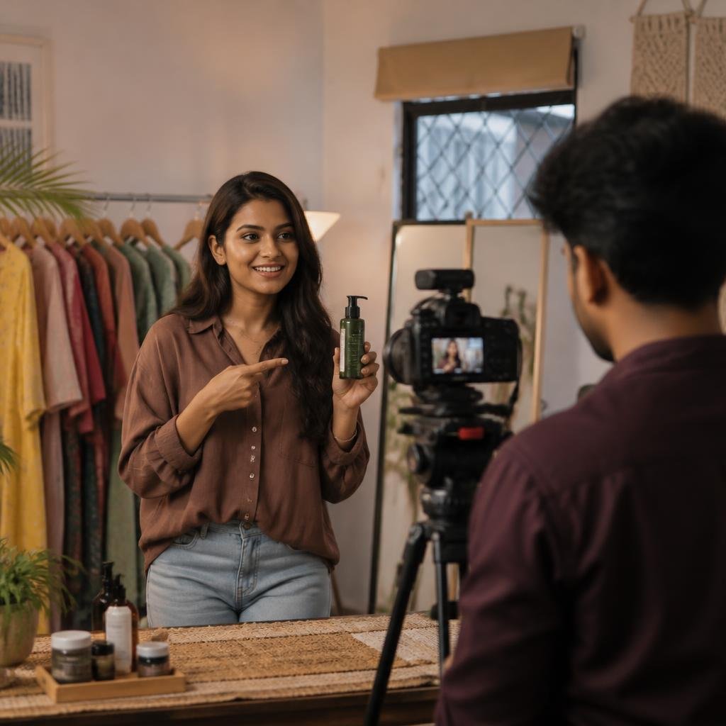Illustrative visual for Influencer video production